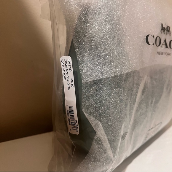 NWT COACH CARMEN MINI CROSSBODY BAG WITH QUILTING - Picture 8 of 8